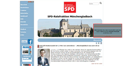 Desktop Screenshot of fraktion-spd-mg.de
